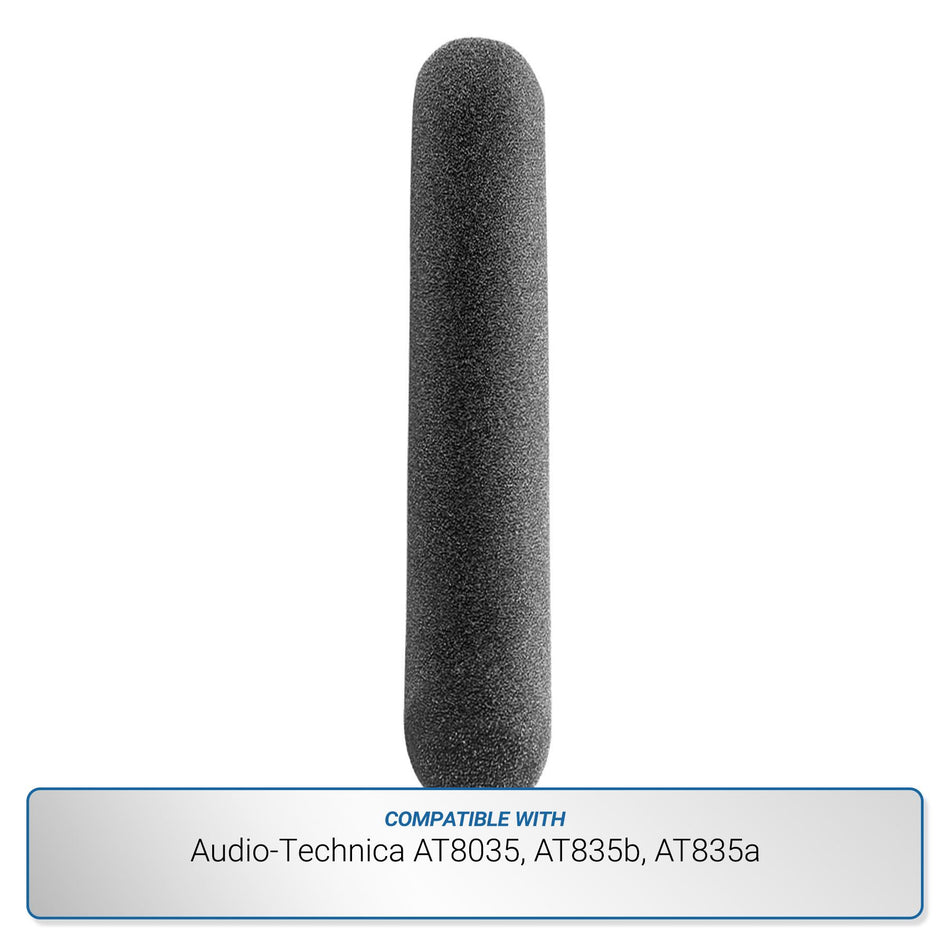 Audio-Technica Windscreen compatible with AT8035, AT835b, AT835a