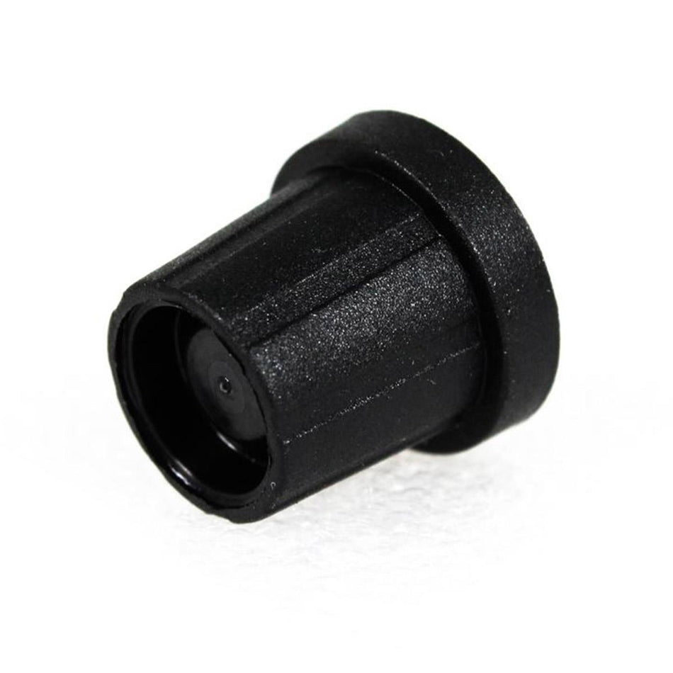 PixelGear 15mm Black Matte Push-On Knob with D-Shaft for Delta Labs, Aphex, MOTU