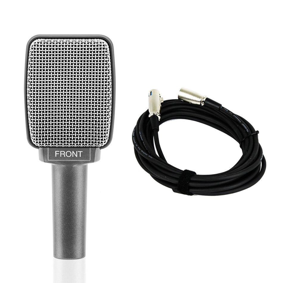 Sennheiser E609 Microphone w/ 20-foot XLR Cable Bundle