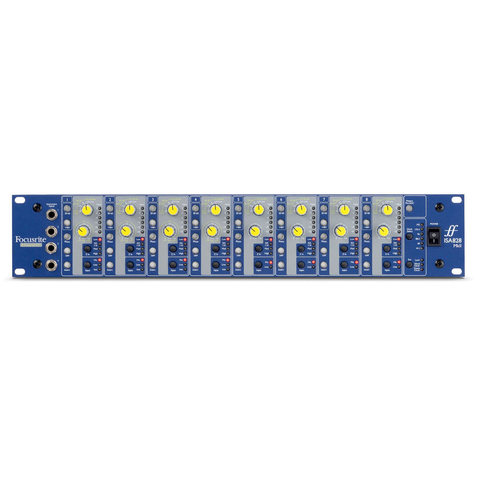 Focusrite ISA 828 MKII 8-Channel Microphone Preamplifier