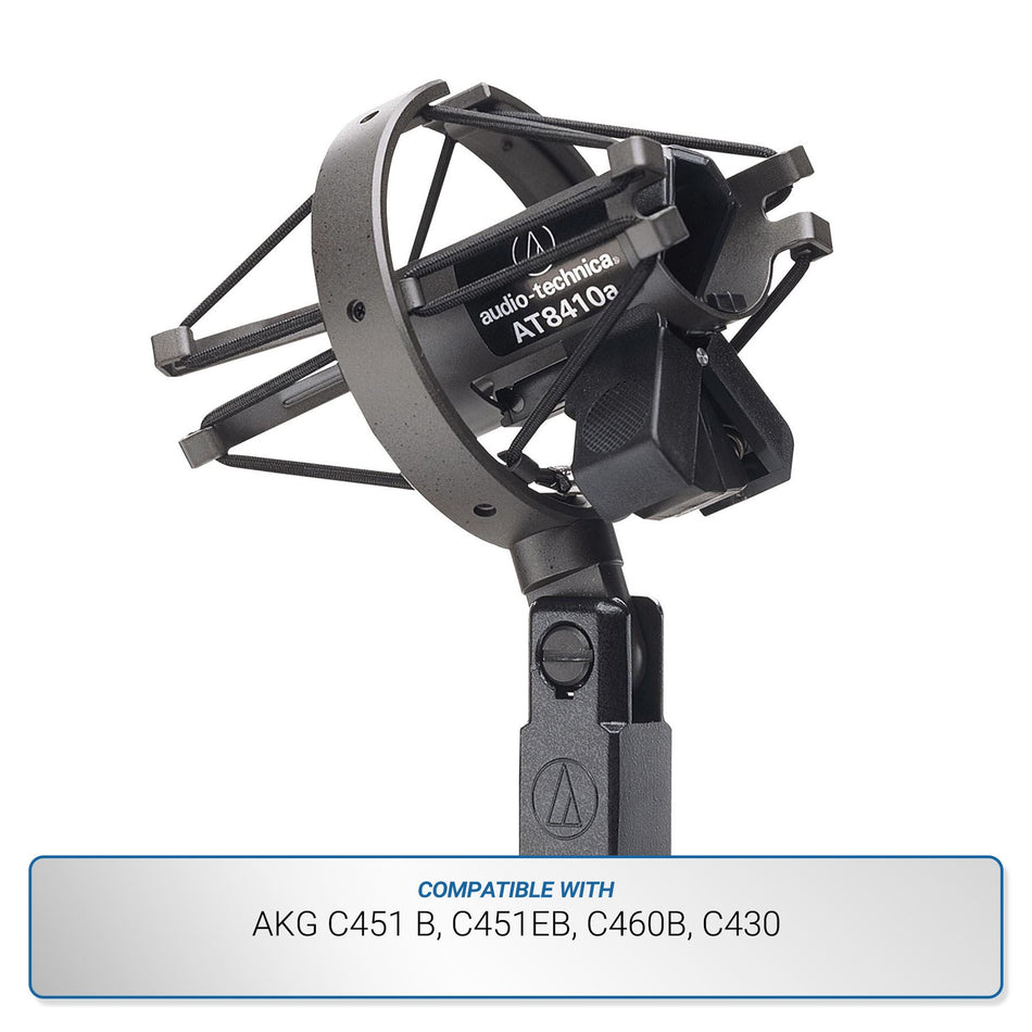 Spring-Clip Shock Mount compatible with AKG C451 B, C451EB, C460B, C430