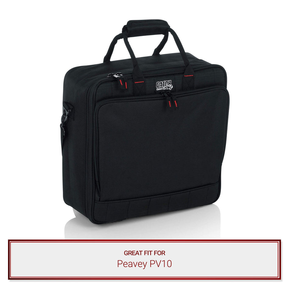 Gator Cases Padded Equipment Bag fits Peavey PV10 Mixers