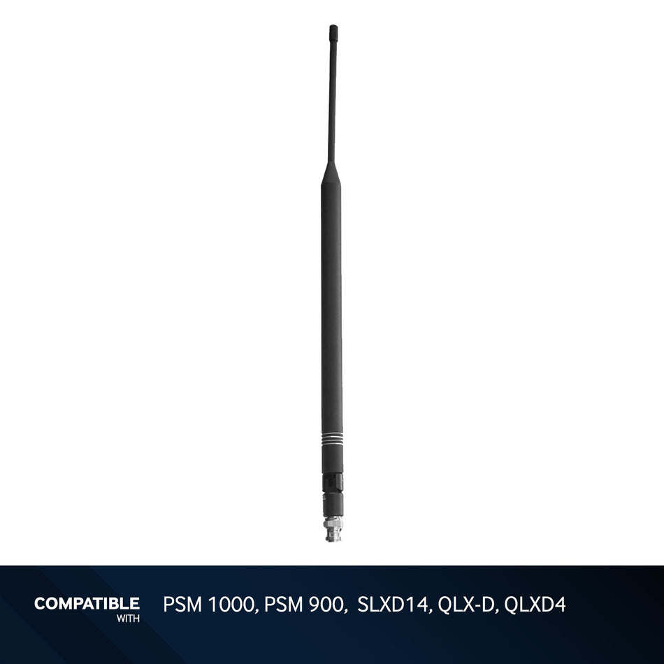 Shure UA8-554-590 Antenna for PSM 1000, PSM 900,  SLXD14, QLX-D, QLXD4 Wireless Systems