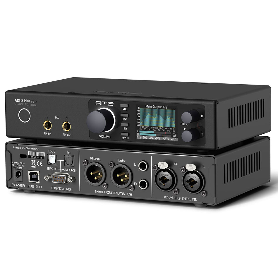 RME ADI-2 Pro FS R Black Edition 2-Channel high-end AD/DA Converter