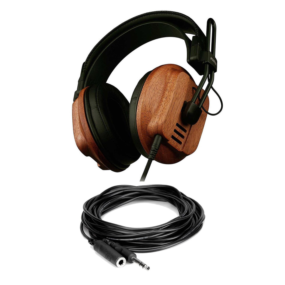 Fostex T60RP Headphones w/ 10-Foot Headphone Extension Cable Bundle