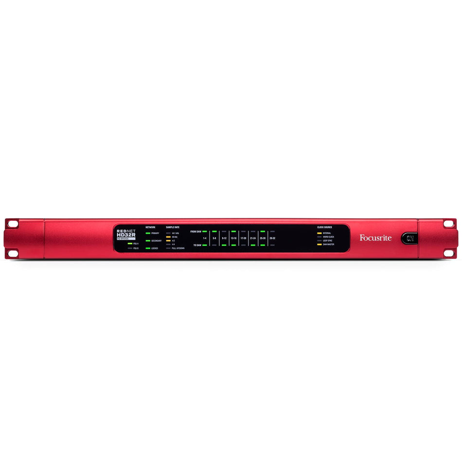 Focusrite RedNet HD32R Dante 32-Channel ProTools HD Bridge
