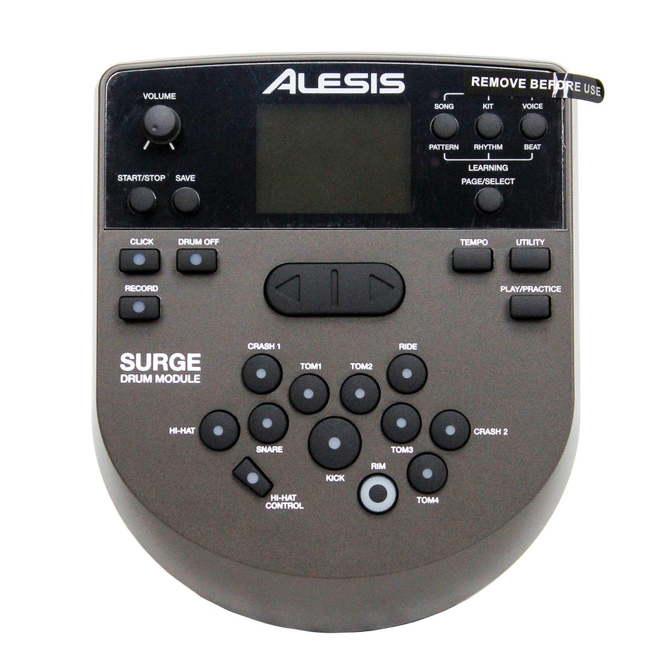 Alesis Surge Electronic Drum Module with Power Supply for Surge Mesh Kit