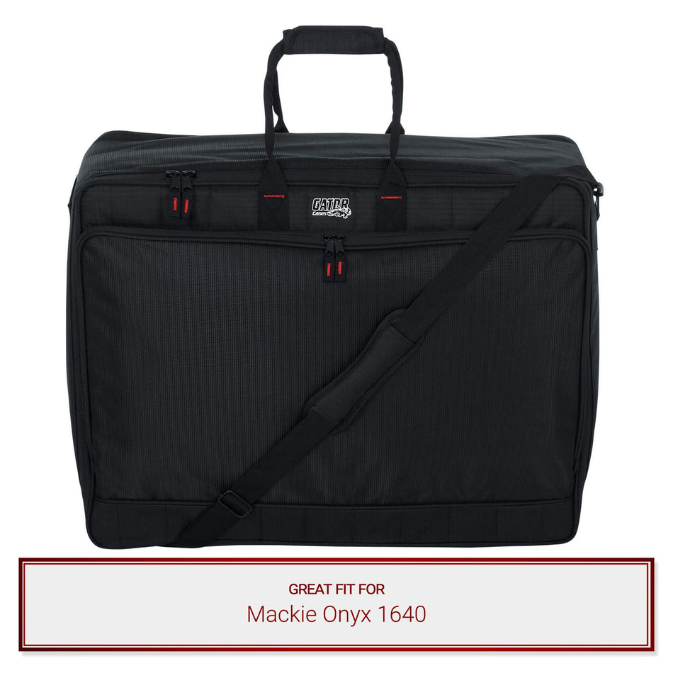Gator Cases Mixer Bag fits Mackie Onyx 1640 Mixers