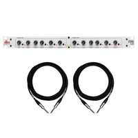 dbx 234s 2/3/4-Way Crossover Bundle with 2 5-foot Mogami TRS Cables