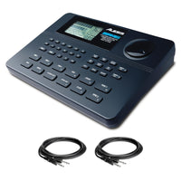 Alesis SR-16 Drum Machine Bundle with 2 Instrument Cables