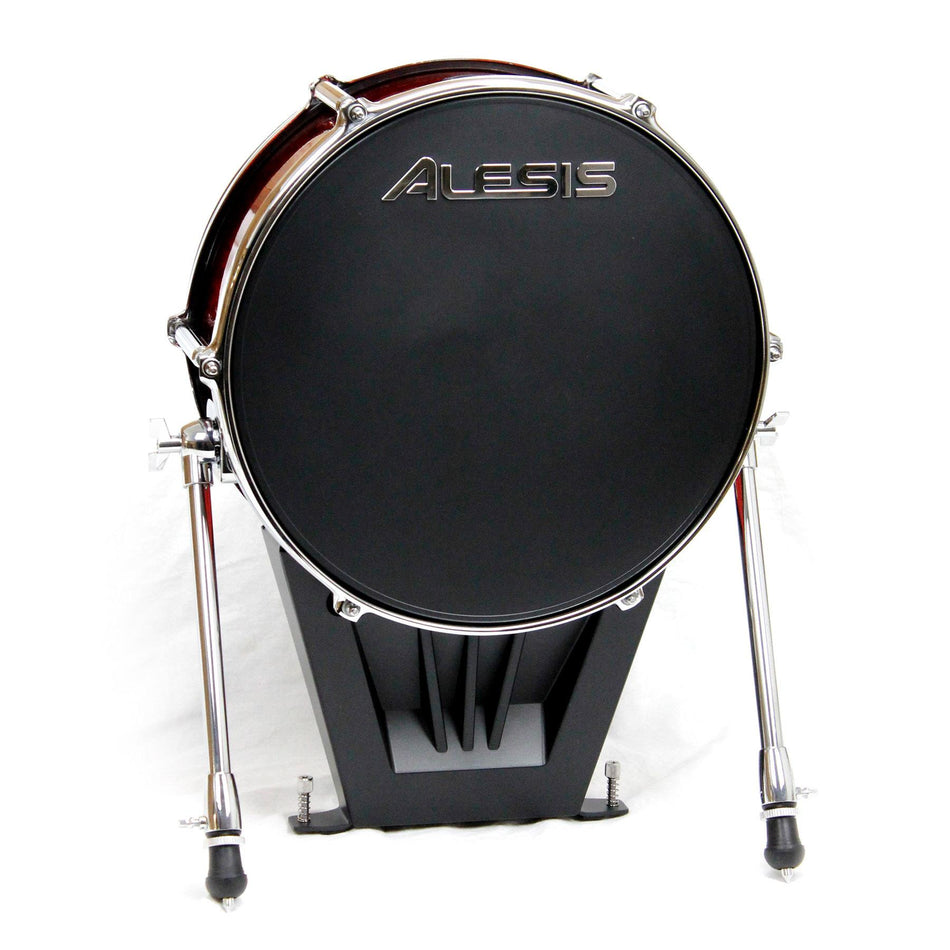 Alesis 14" Red Mesh Head Electronic Bass/Kick Drum Pad with Stand