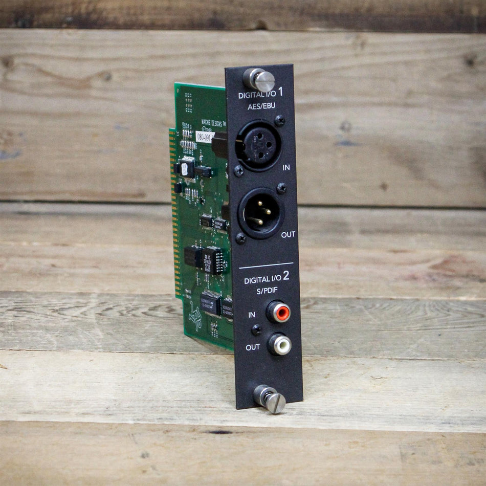 Mackie D8B Stereo Digital I/O Card 2-Track Expansion AES/EBU S/PDIF