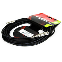 RapcoHorizon 1/4" TRS Male to 1/8" TRS Female Headphone Extension Cable, 25-foot