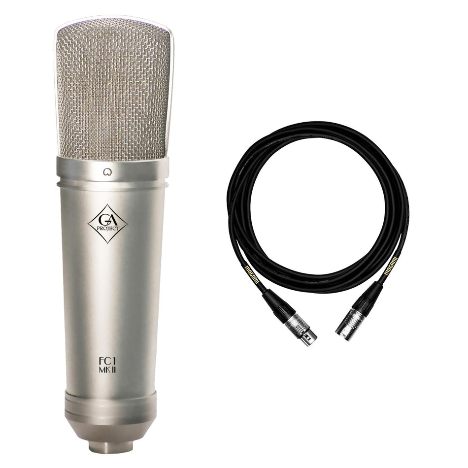 Golden Age Project FC1 MK2 Condenser Microphone w/ Mogami XLR Cable Bundle MKII