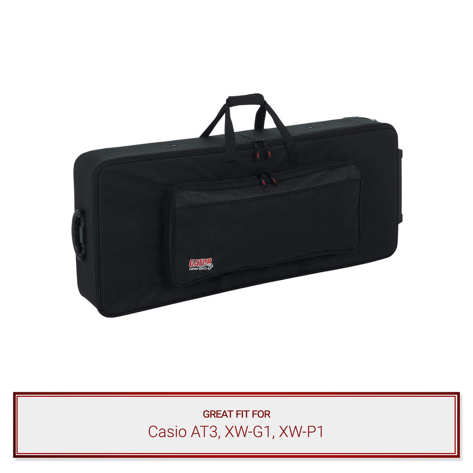 Gator Cases Keyboard Case fits Casio AT3, XW-G1, XW-P1