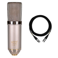 MXL V67G HE Condenser Microphone Bundle with XLR Mogami Cable