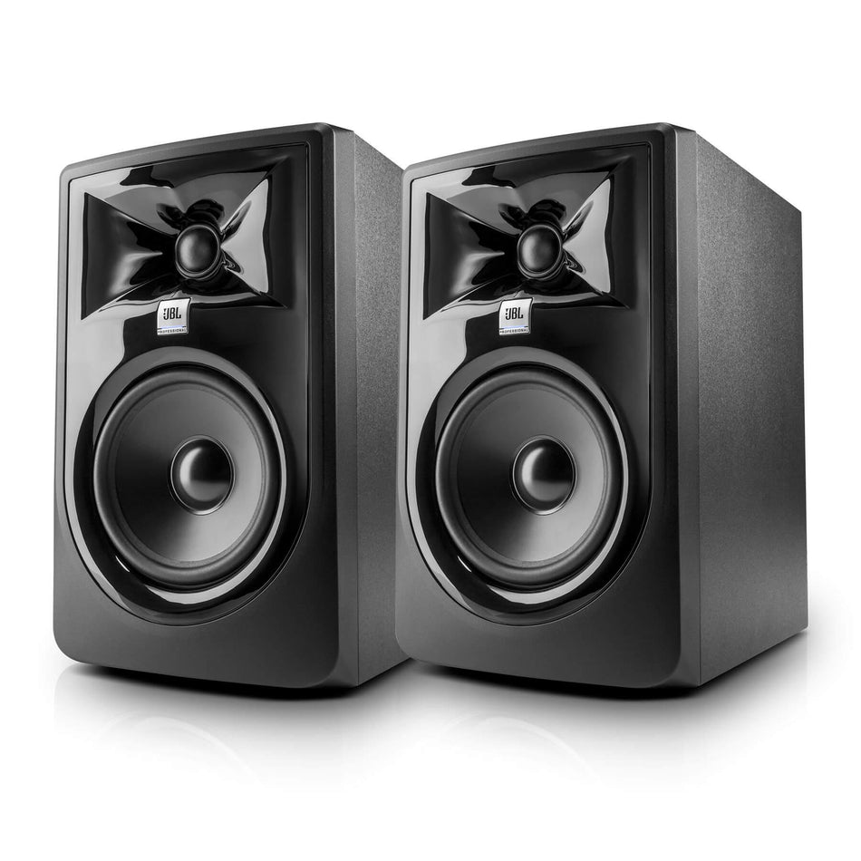 JBL 305P MKII 5" Stereo Pair of Powered Studio Monitors LSR-305 Speakers Set