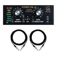 Golden Age Project Comp-3A JR Compressor Bundle with 2 Mogami 15-foot TRS Cables