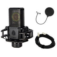 Lewitt LCT-440 Pure Microphone Bundle with 20-foot XLR Cable & Pop Filter