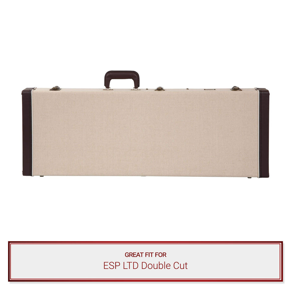 Gator Cases Journeyman Case fits ESP LTD Double Cut Electric Guitars