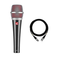 sE Electronics V7 Vocal Microphone Bundle with 15-Foot Mogami XLR Cable
