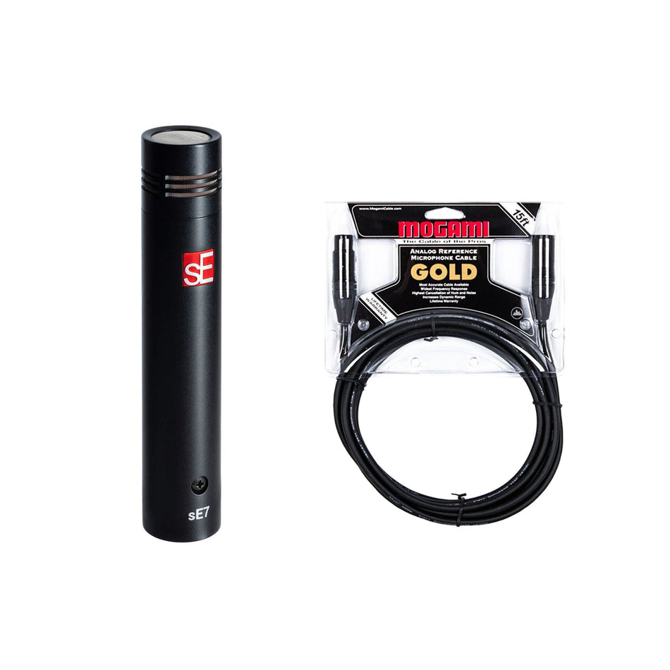 sE Electronics SE7 Microphone Bundle with 15-foot Mogami Gold Studio Cable