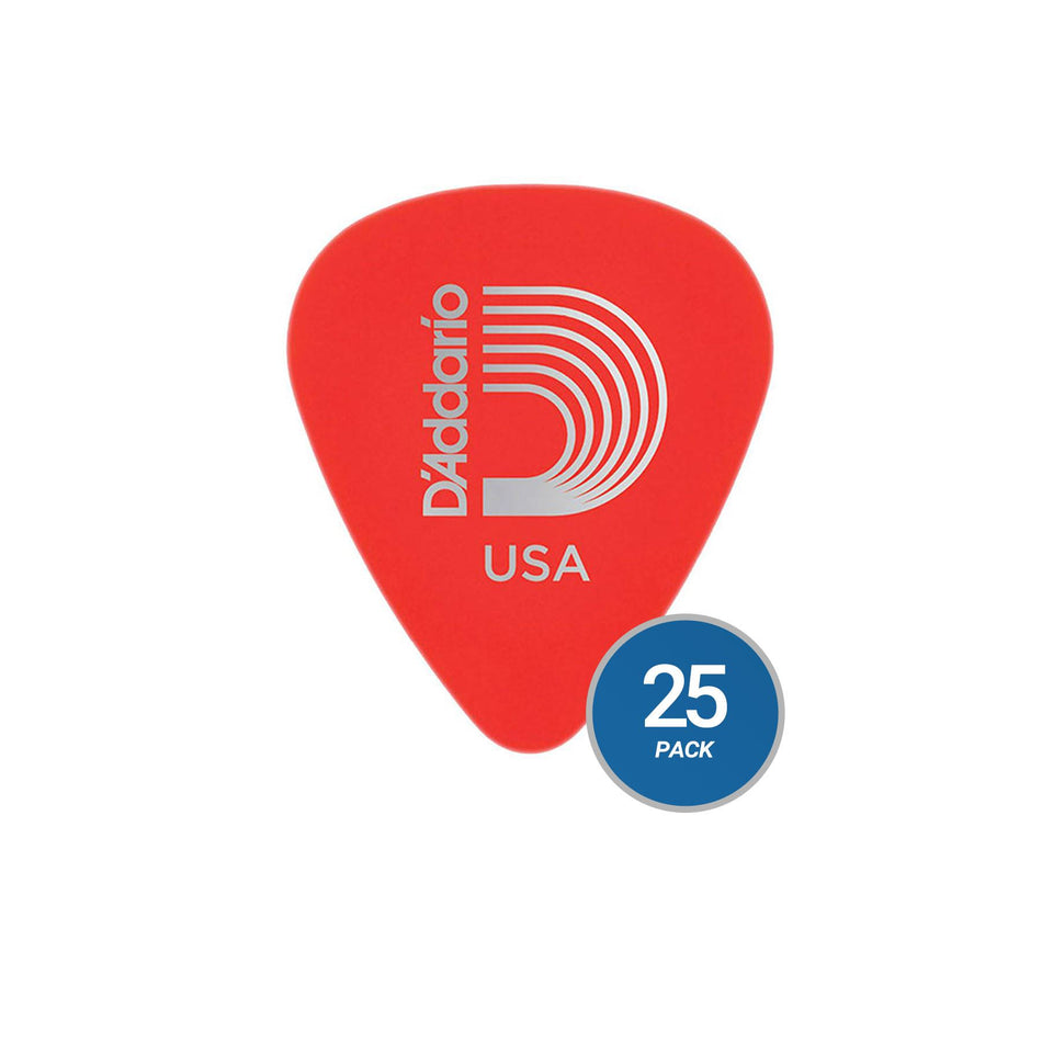 D'Addario Planet Waves 1DRD1 Duralin Super Light Guitar Picks - 25-Pack