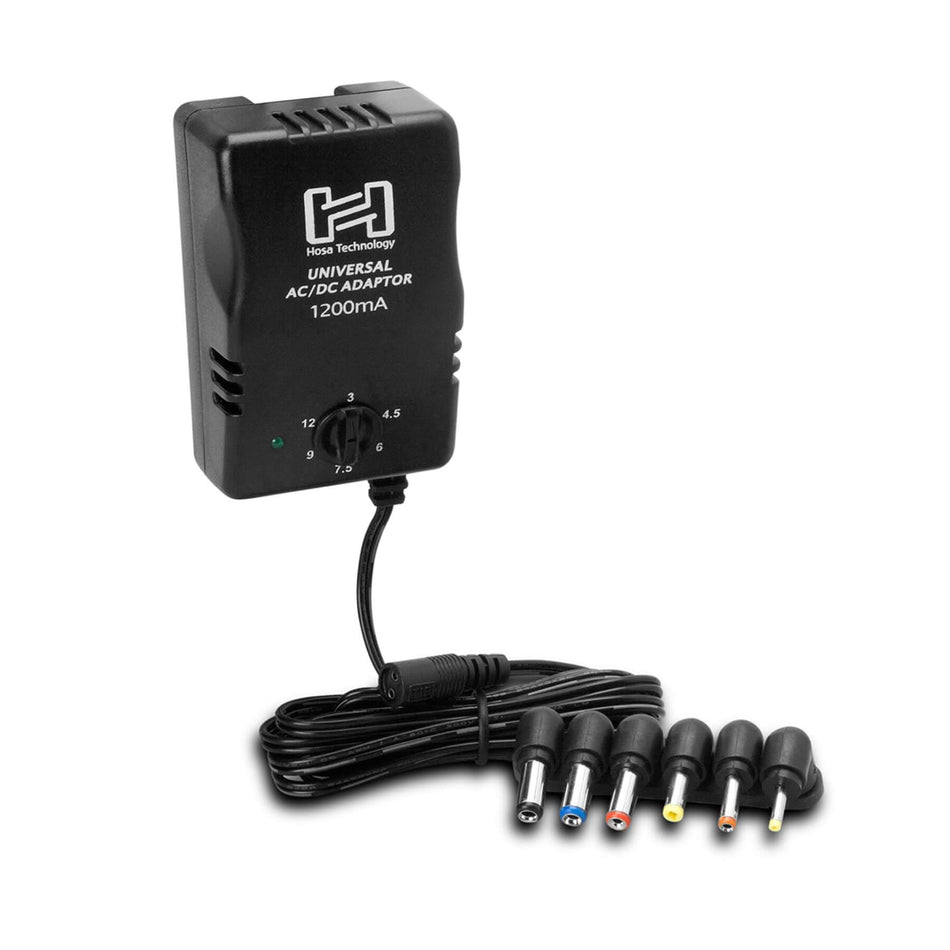 Hosa ACD-477 Universal Power Supply Adapter with selectable DC Ouput