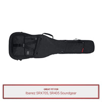 Gator Bass Guitar Case fits Ibanez SRX705, SR405 Soundgear