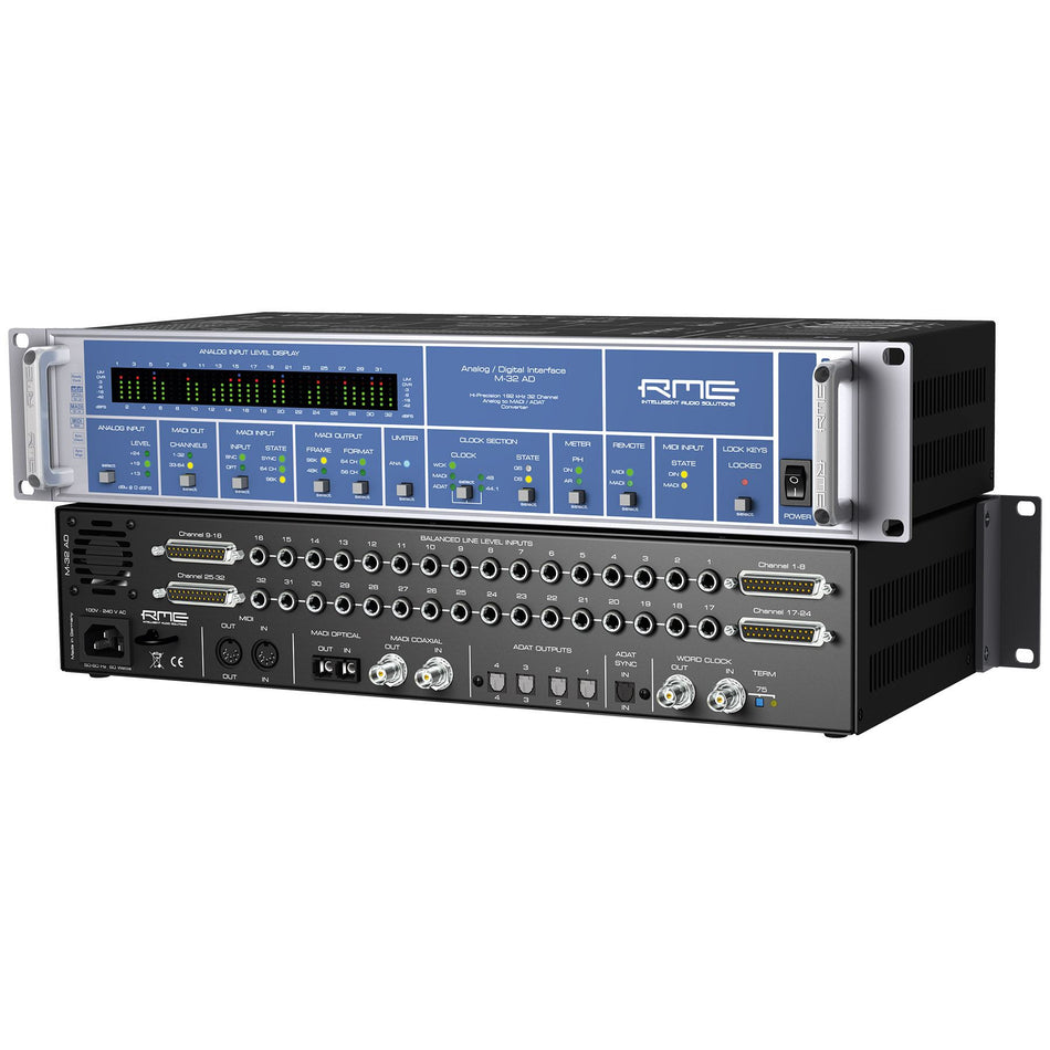 RME M-32 AD 32-Channel Analog to MADI/ADAT Converter