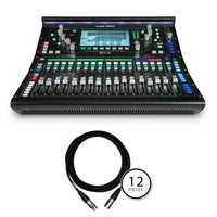 Allen & Heath SQ5 Mixing Console Bundle with 12 15-foot Mogami XLR Cables