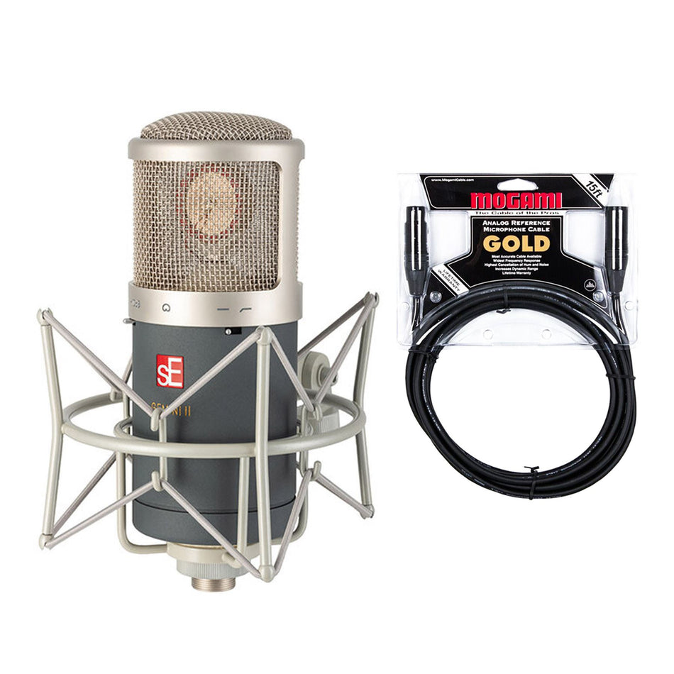 sE Electronics GEMINI-II Condenser Microphone Bundle with Mogami Gold Cable