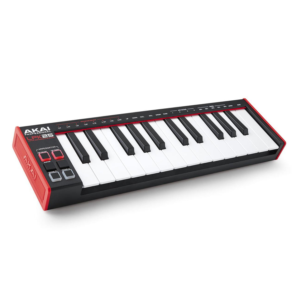 Akai Professional LPK25 MK2 25-Key Laptop Performance Keyboard Controller