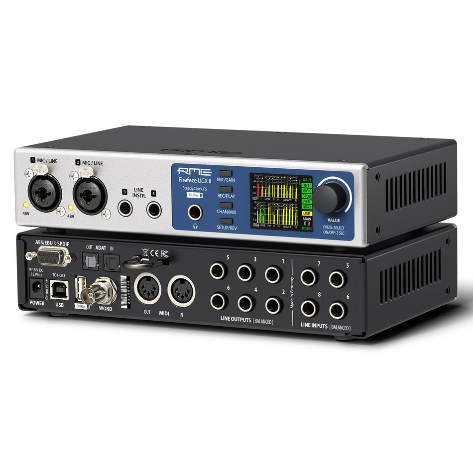 RME Fireface UCX II 40-Channel Advanced USB Audio Interface