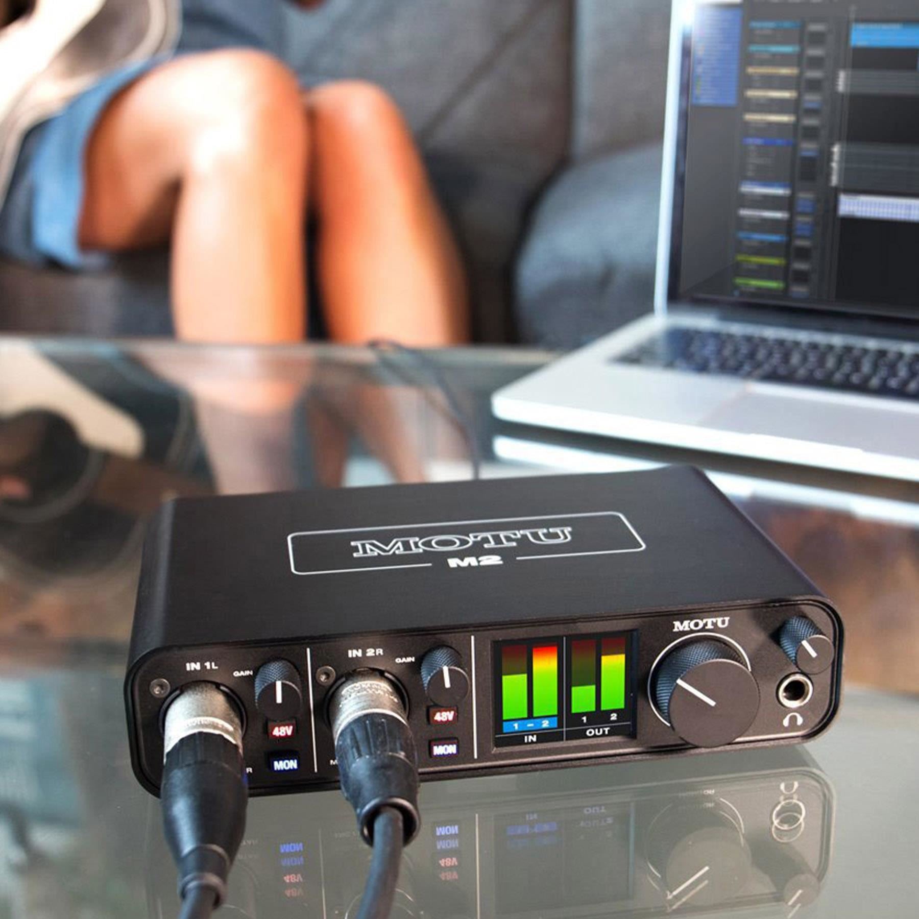 MOTU M2 USB-C Audio Interface