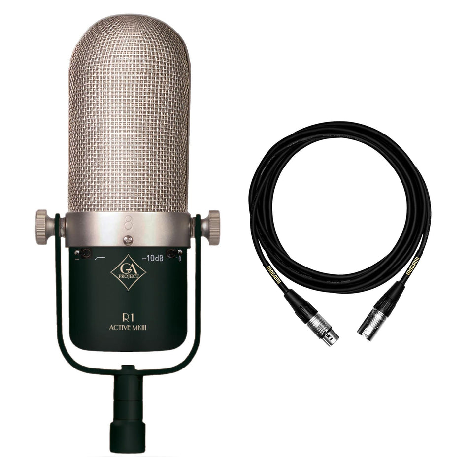 Golden Age Project R1 Active MK3 Ribbon Microphone Bundle with Mogami XLR Cable