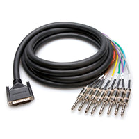 Hosa DTP-805 15-Foot 8-Channel DB25 to 1/4" TRS Balanced Snake