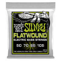 Ernie Ball 2812 Regular Slinky Cobalt Flatwound Electric Bass Guitar Strings (40-95 Gauge)