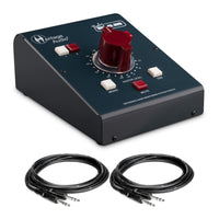 Heritage Audio Baby RAM Monitor Controller Bundle with 2 Hosa 1/4" TRS Cables
