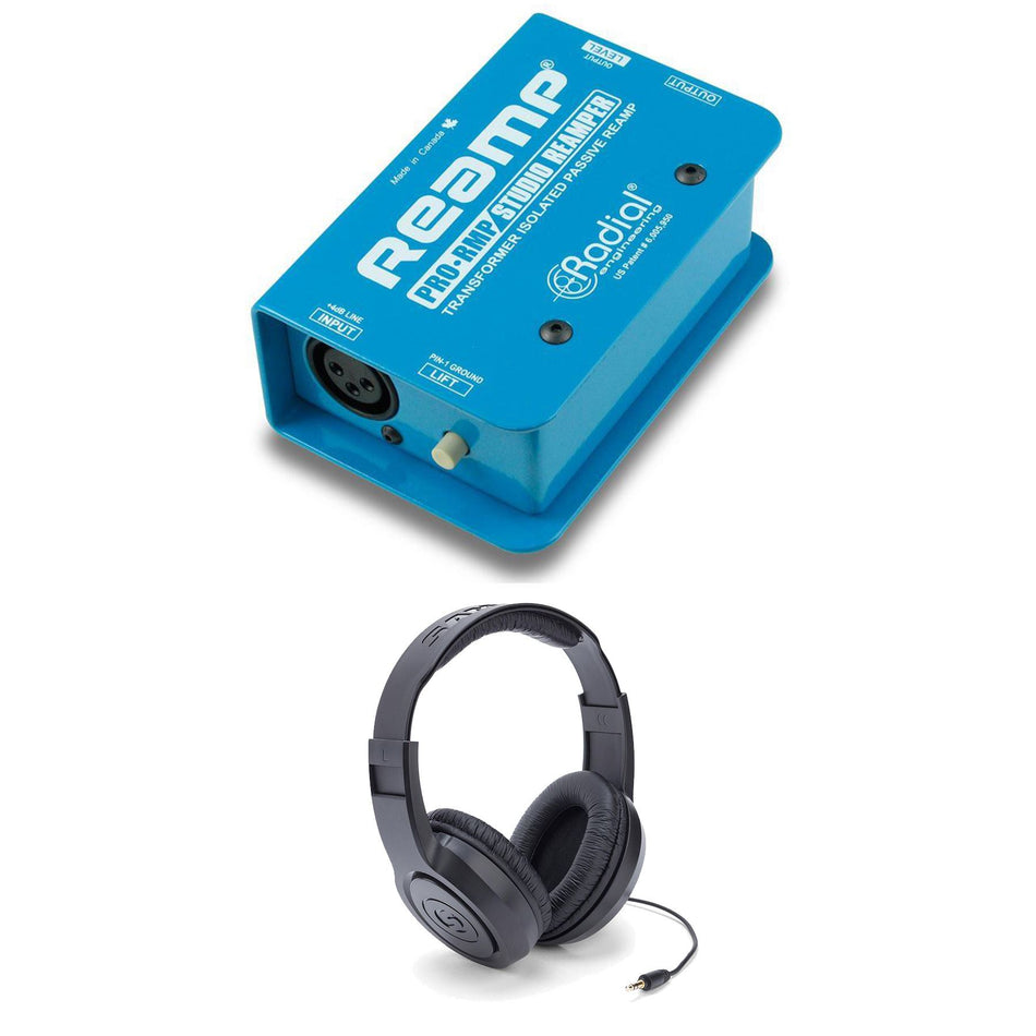 Radial Engineering ProRMP Reamper Bundle with Samson SR350 Headphones
