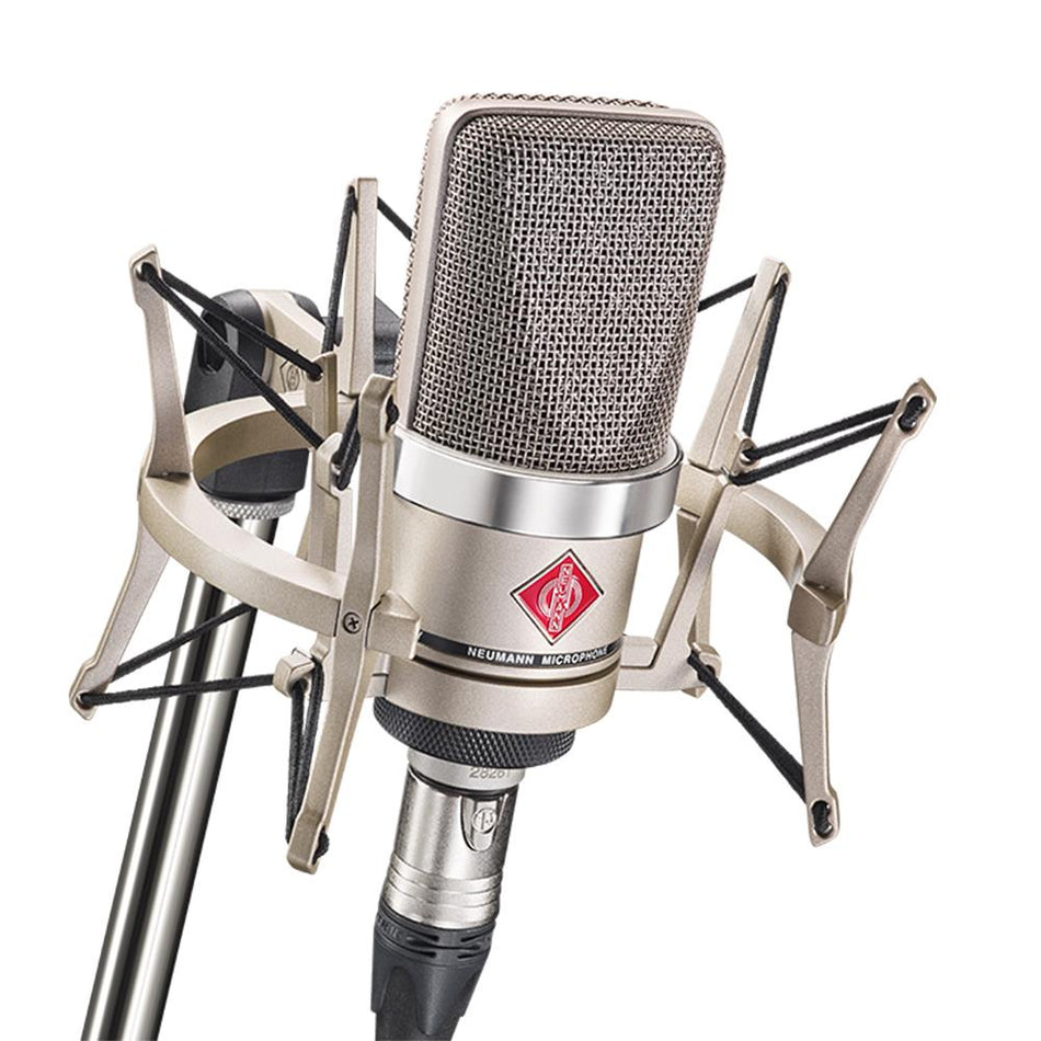 Neumann Nickel TLM 102 Condenser Microphone Studio Set with Shock Mount
