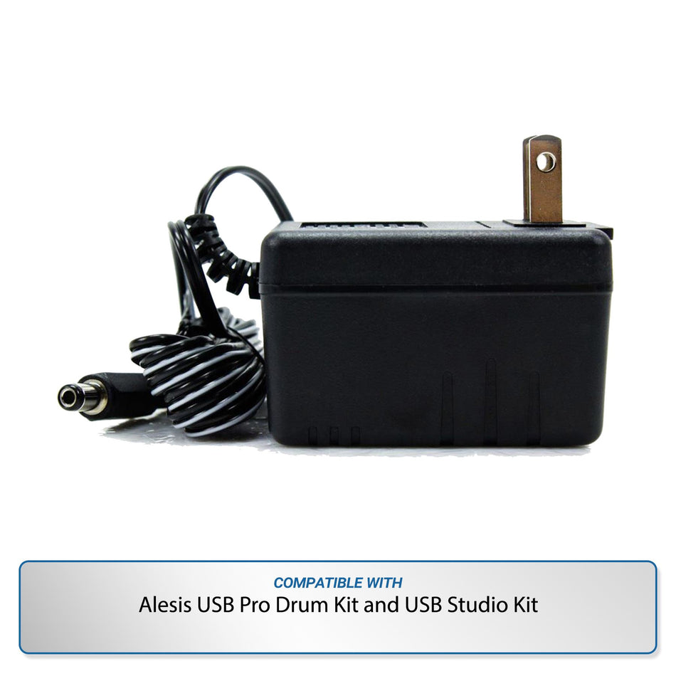 Power Adapter for Alesis USB Pro Drum Kit / USB Studio Kit Replacement PSU