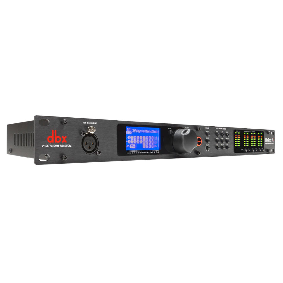 DBX DriveRack PA2 2x6 PA Loudspeaker Management System & Feedback Elimination