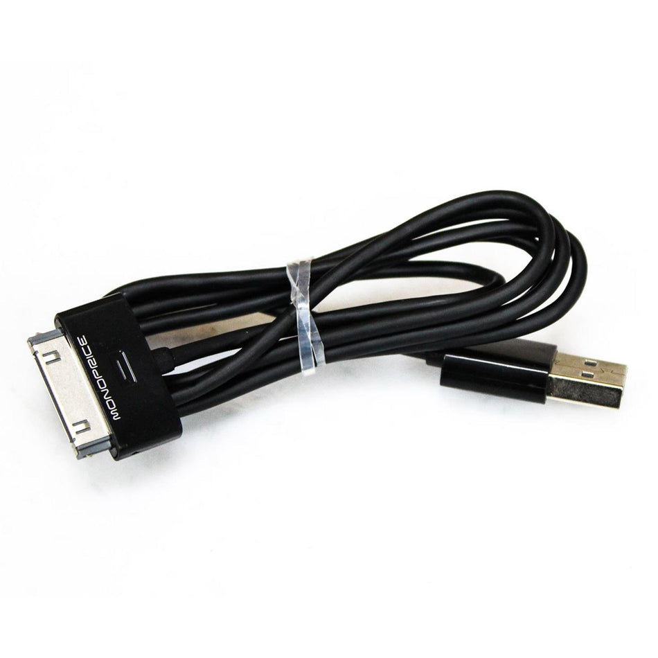 Monoprice 9414 3-foot Black USB to 30-pin Sync Cable