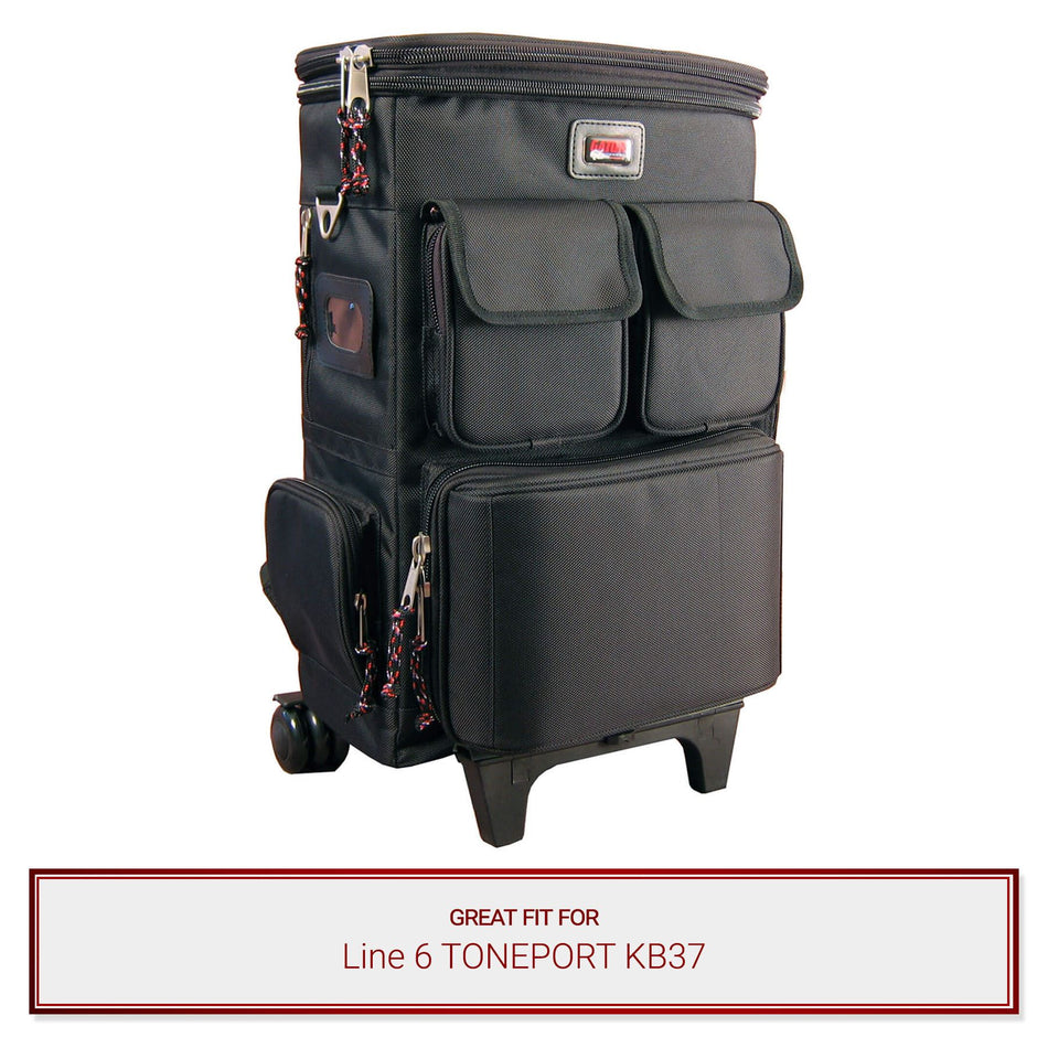Gator Cases Gear & Laptop Backpack fits Line 6 TONEPORT KB37