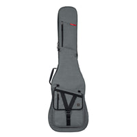 Gator GT-BASS-GRY Gray Transit Series Padded Gig Bag for Electric Bass Guitars