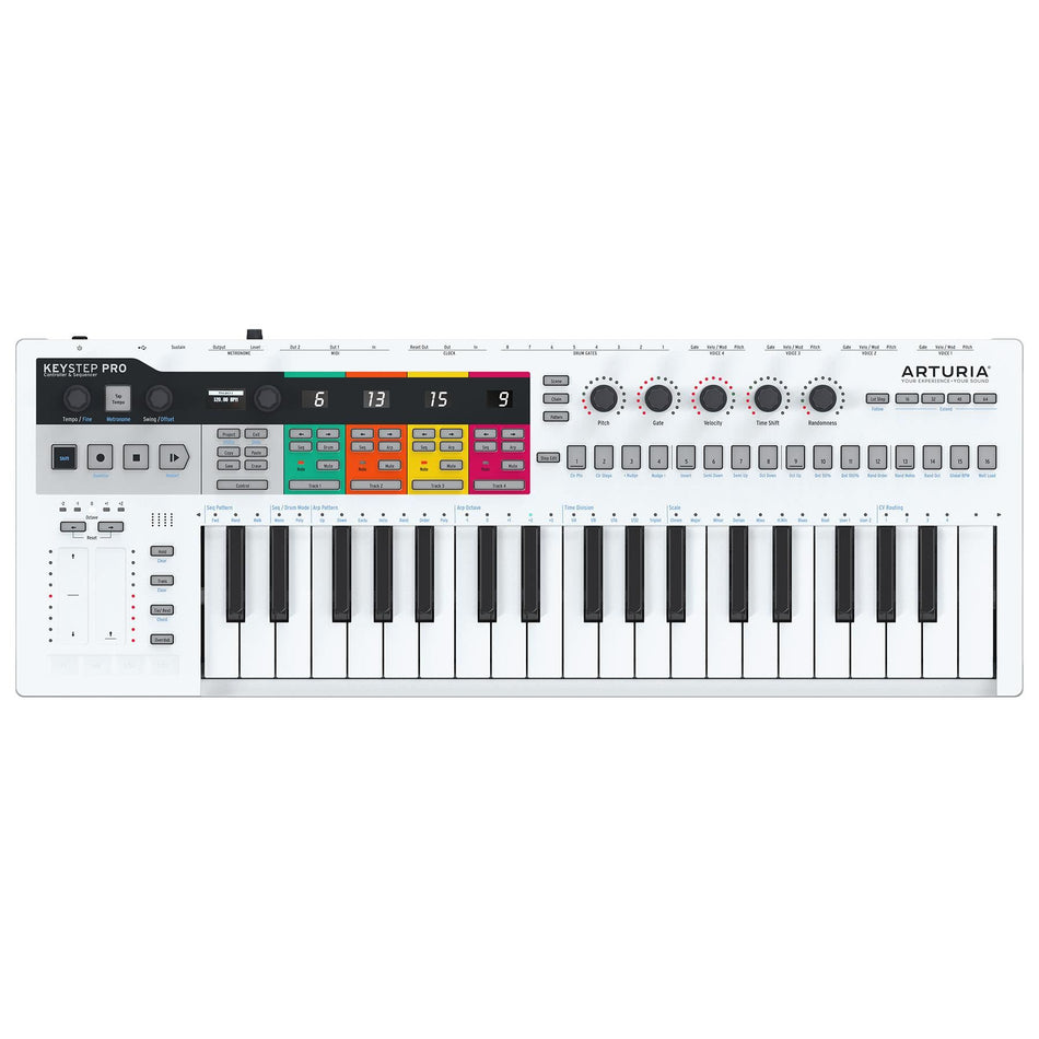 Arturia KeyStep Pro  37-Key USB/MIDI Keyboard Controller & Sequencer