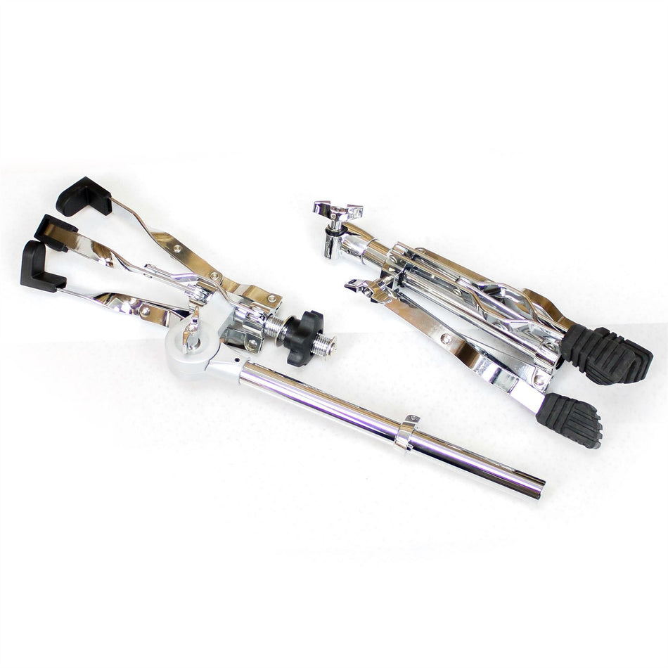 Alesis Chrome Double Braced Snare Drum Stand DM10 MKII Pro Electronic Drum Kit