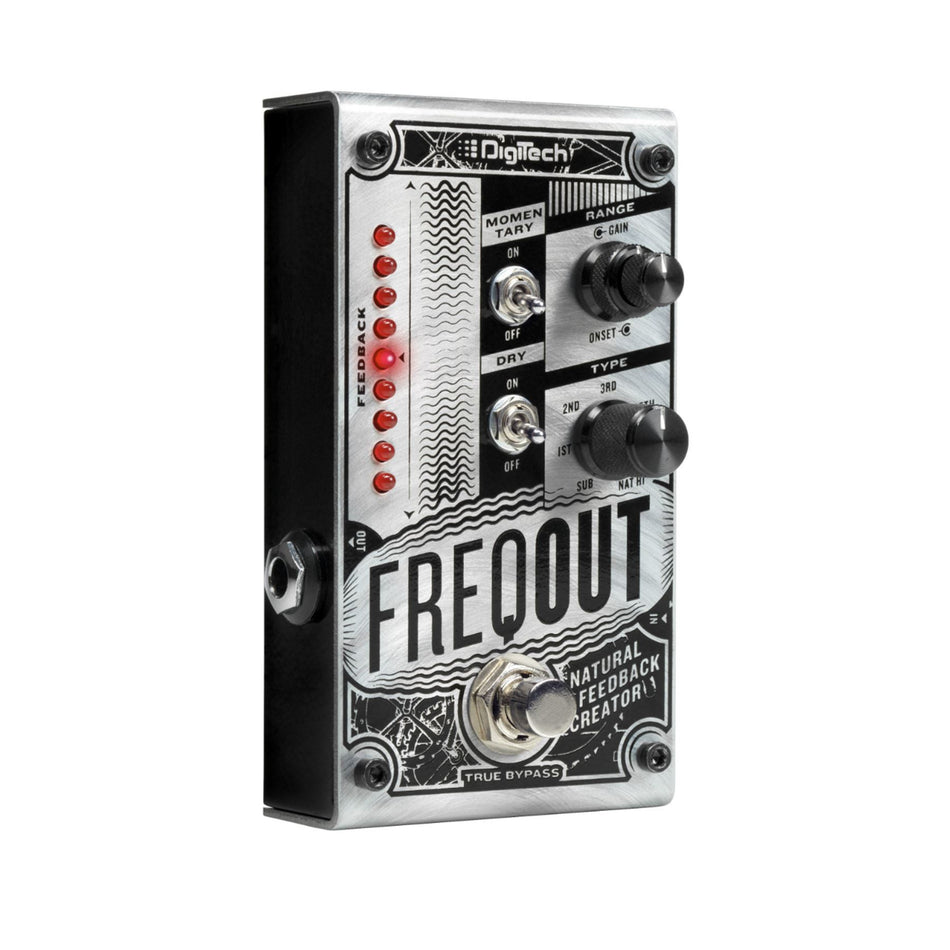 DigiTech FreqOut Natural Feedback Creator Guitar Effects Pedal Freq-Out