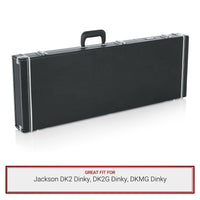 Gator Cases Deluxe Wood Case fits Jackson DK2 Dinky, DK2G Dinky, DKMG Dinky
